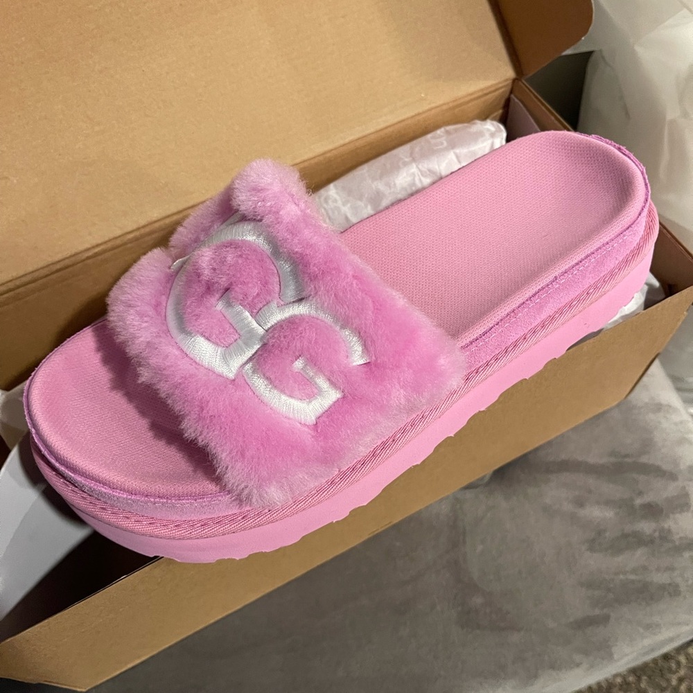 UGG Fur Slides